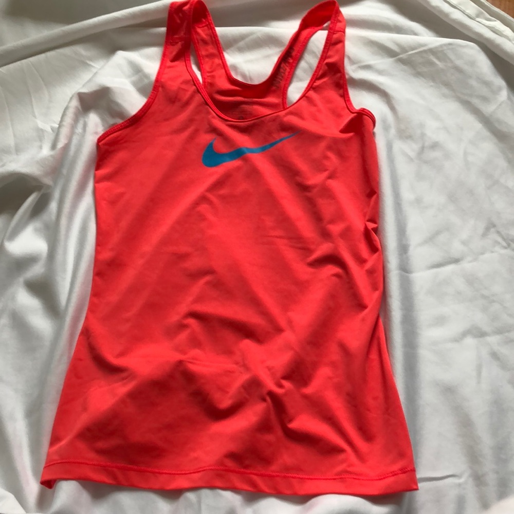 Nike Pro racer back tank top. Size small